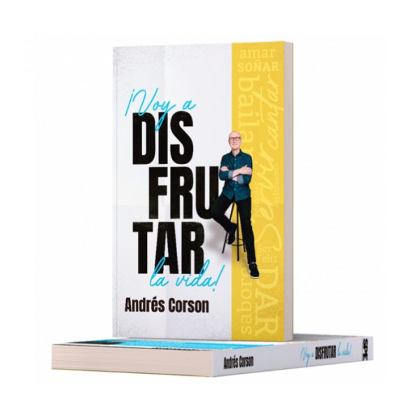 LIBRO - VOY A DISFRUTAR LA VIDA - MEDIANO TAPA RÚSTICA - AND